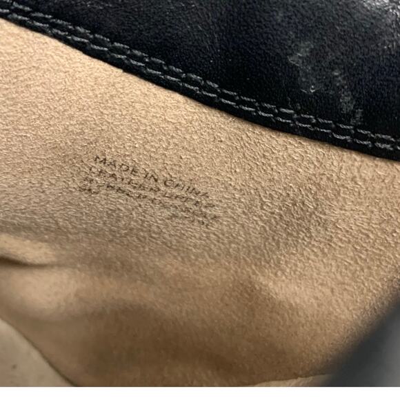 MICHAEL Michael Kors Women's Black Heels Snakeskin Heels Size 9M - Picture 9 of 11